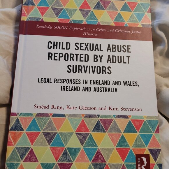 Child Sexual Abuse Reported by Adult Survivors Legal ROUTLEDGE HARDCOVER book - Picture 1 of 2